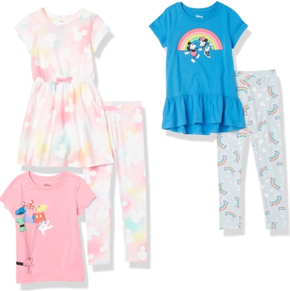 Amazon Essentials Other - SOLD NEW Amazon Essentials Disney Mix And Match Outfits Size 4t